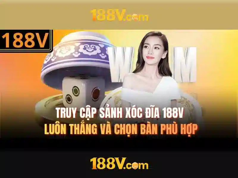 Sảnh casino trực tuyến sang trọng tại 188v